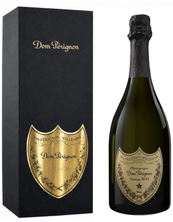 Dom Pérignon Vintage 2015 Personalisierte Giftbox mit Gravur auf Metallschild - 75 cl