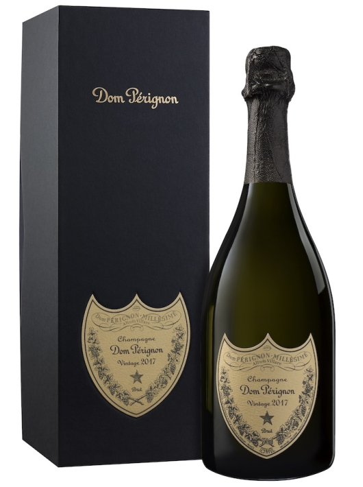 Dom Pérignon SET AUS 2 GLÄSERN 40 CL + 1 Giftbox VINTAGE 2017 - 1 X 75 CL