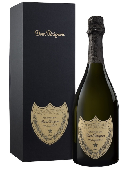 Dom Pérignon SET 2 VERRES 40 CL + 1 Coffret VINTAGE 2017 - 1 X 75 CL