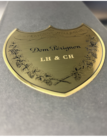 Dom Pérignon Vintage 2017 Personalisierte Giftbox mit Gravur auf Metallschild - 75 cl 2