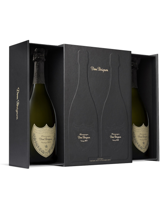 Dom Pérignon Duo Giftbox Vintage 2017 & 2018 - 2 x 75 cl