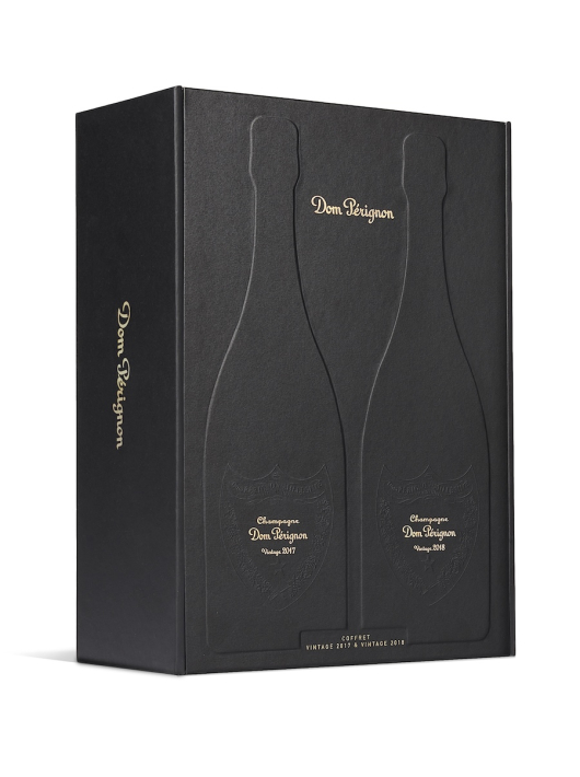 Dom Pérignon Duo Giftbox Vintage 2017 & 2018 - 2 x 75 cl