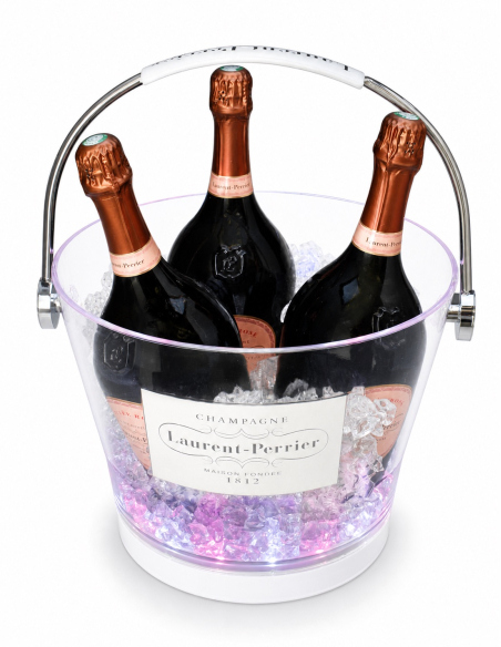 Laurent-Perrier Eiskübel Plexiglass LED