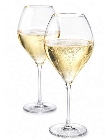 Veuve Clicquot 2 prestige glasses La Grande Dame