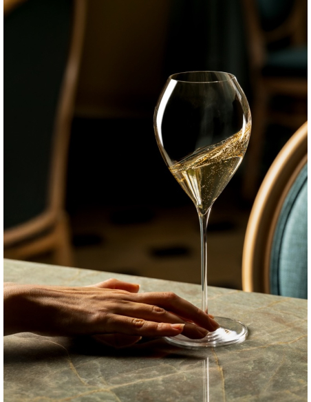 Champagne 2 luxury glasses 40cl Made In Reims