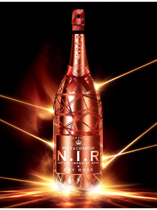Moët & Chandon N.I.R Nectar Impérial rosé "LED" Limited Edition MAGNUM - 150 cl