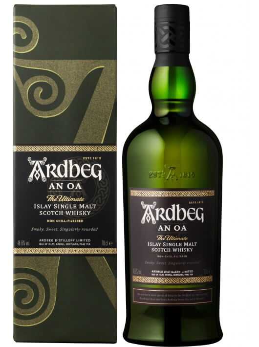 Whisky Ardbeg AN OA ISLAY SINGLE MALT - 46.6% - 70 CL