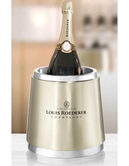 Louis Roederer Seau à glace Inox 1 bouteille