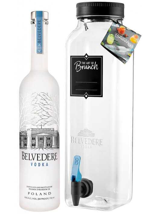 Belvedere Vodka Brunch Jar - 40% - 70 CL
