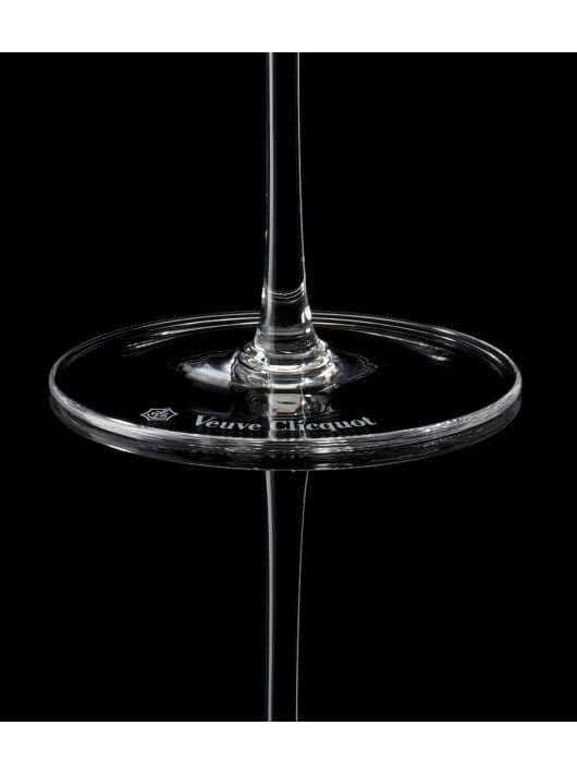 Veuve Clicquot 2 prestige glasses La Grande Dame