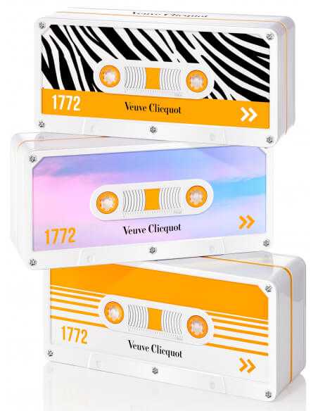 Veuve Clicquot Radiating Retro Chic Tape Limited Edition - 75 CL