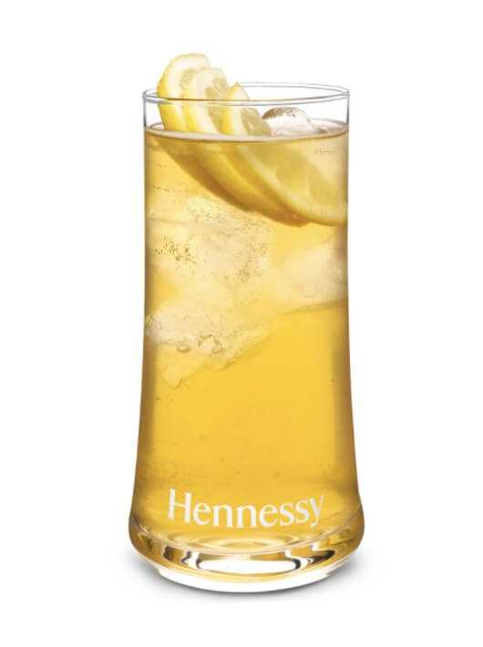 Cognac Hennessy 6 HIGHBALL GLASSES BY MICHAEL YOUNG