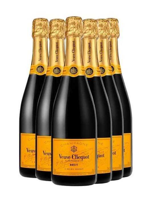 Veuve Clicquot Brut Carte Jaune - 6 x 75 CL
