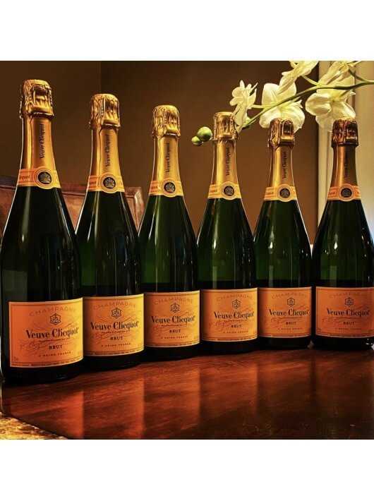 Veuve Clicquot Brut Carte Jaune - 6 x 75 CL