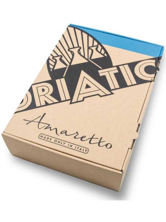 AMARETTO ADRIATICO Giftbox Amaretto Roasted 28% & Bianco 16% - 2 x 70 CL