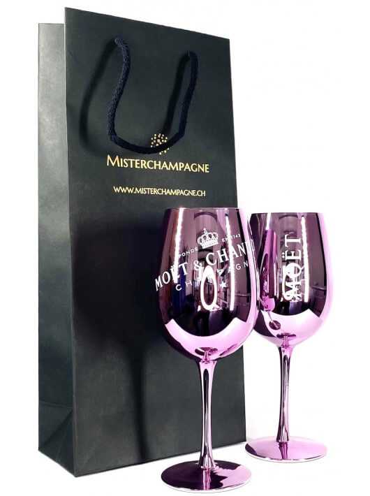 Moët & Chandon 2 Verres Céramique Pink