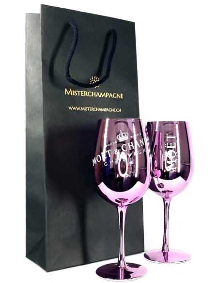 Moët & Chandon 2 Verres Céramique Pink