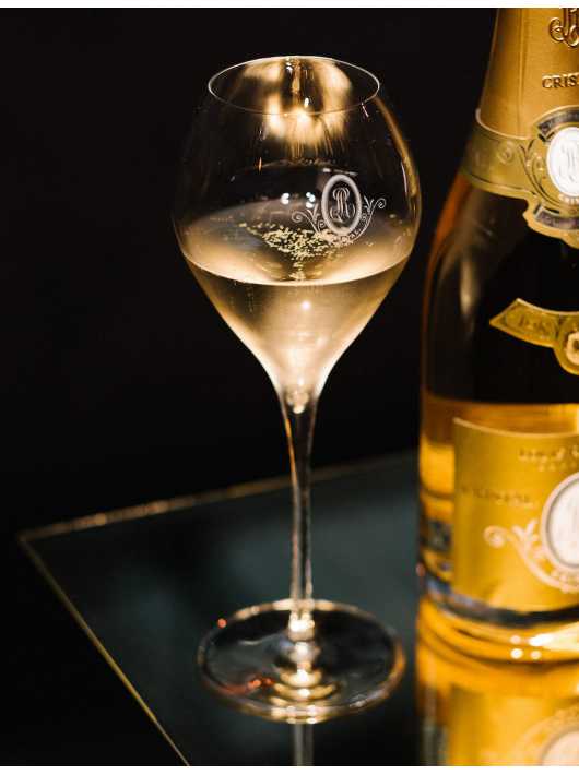 Cristal Louis Roederer 6 Verres à Champagne 40 Cl