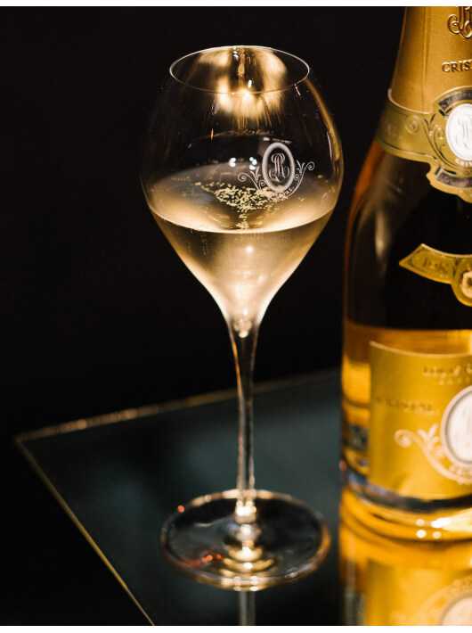 Cristal Louis Roederer 2 Champagner Gläser 40 cl