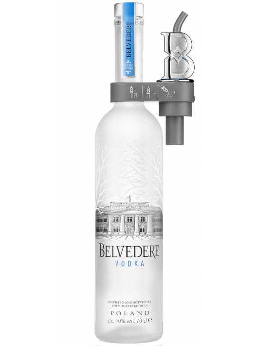 Belvedere Vodka Pure B Pourer - 40% - 70 CL