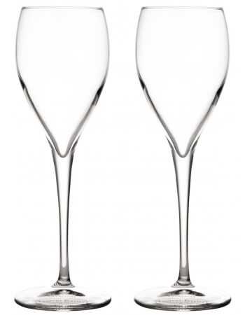 Laurent-Perrier 2 Prestige-Gläser 30 cl mit Pegel