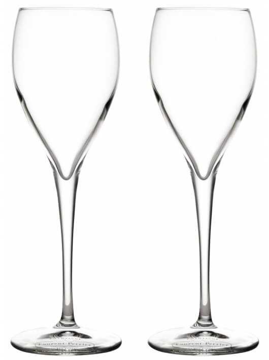 Laurent-Perrier 2 Verres Prestige 30 cl avec Jauge