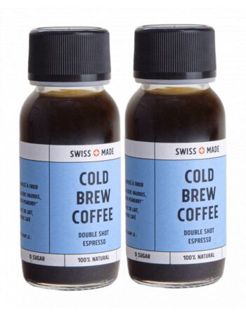 Luxury Spirits SWISS Made Shot Cold Brew Coffee - 2 x 6 CL