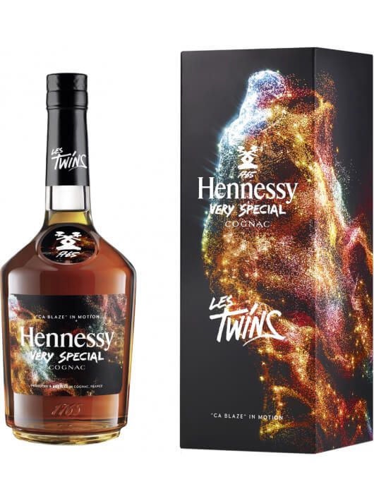 Cognac Hennessy VERY SPECIAL "CA BLAZE" LES TWINS LIMITED EDITION - 40% - 70 CL