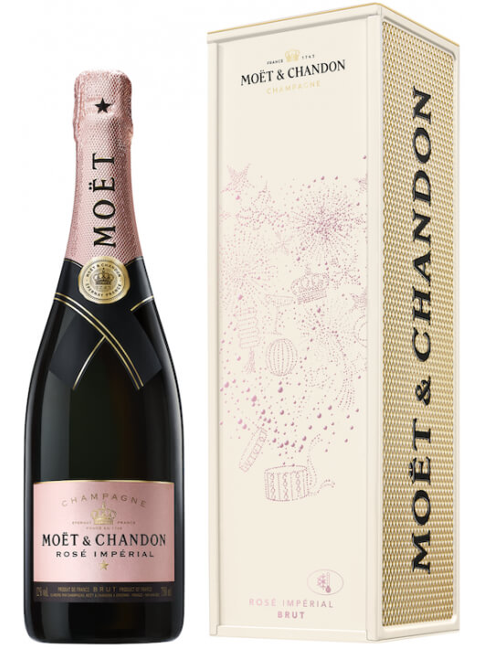 Moët & Chandon Rosé Impérial Isotherm Metal Giftbox - 75 CL