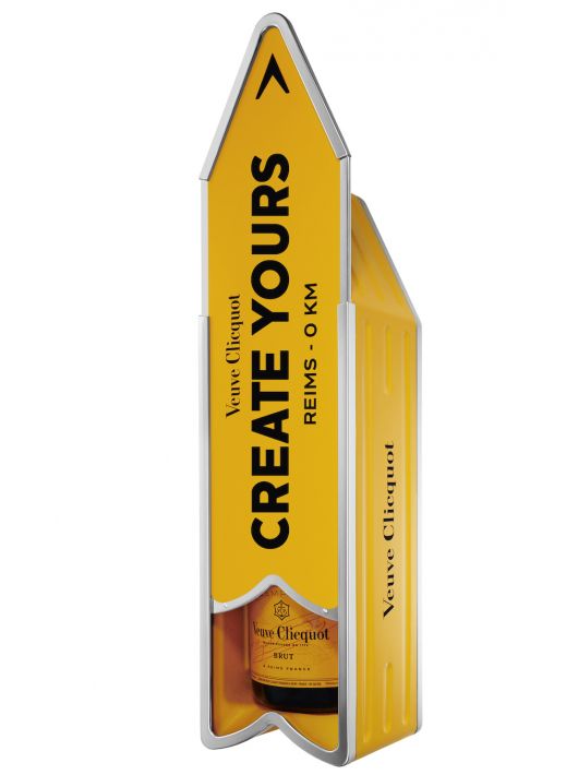 Veuve Clicquot Personalisierte Geschenkbox "ARROW" Yellow Label Brut - 75 cl CHF 80,00  Veuve Clicquot