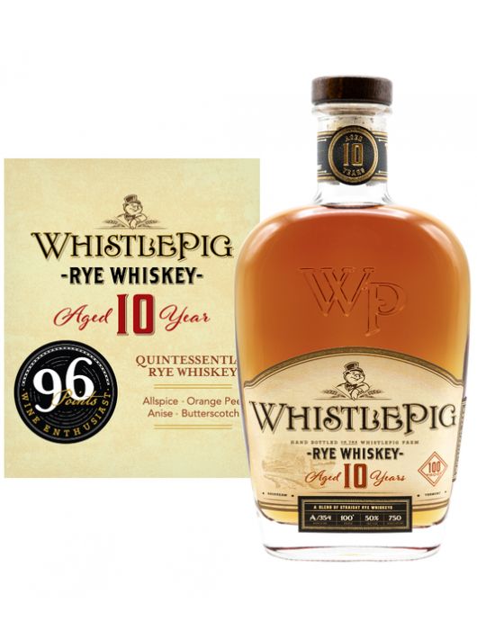 Whisky WHISTLEPIG 10 years old - 50% - 70 CL