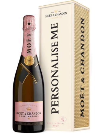 Moët & Chandon Rosé Impérial Giftbox Métal Personnalisable - 75 CL CHF 85,00  Moët & Chandon