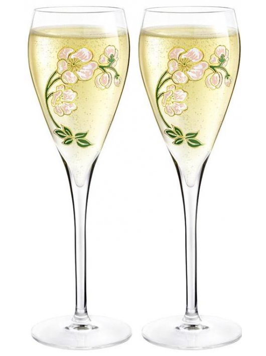 Perrierjouët 2 CHAMPAGNE GLASSES 18 CL