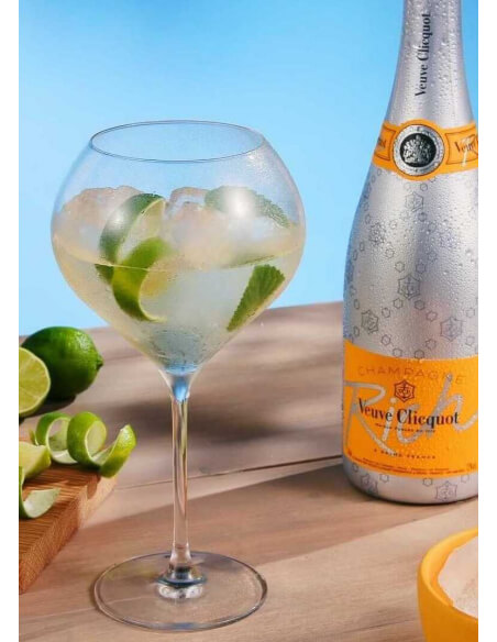 Champagne 2 Gläser 75 CL "CHAMPAGNE ON ICE" MADE IN REIMS