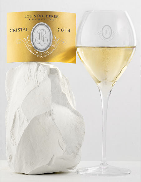 Cristal Louis Roederer 2 Champagner Gläser 40 cl
