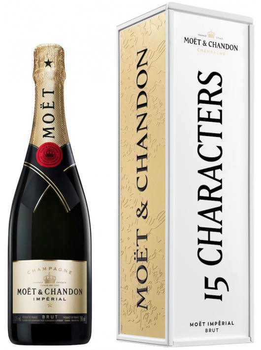 Moët & Chandon Brut Impérial Metal Giftbox "Personnalise Me" - 75 CL