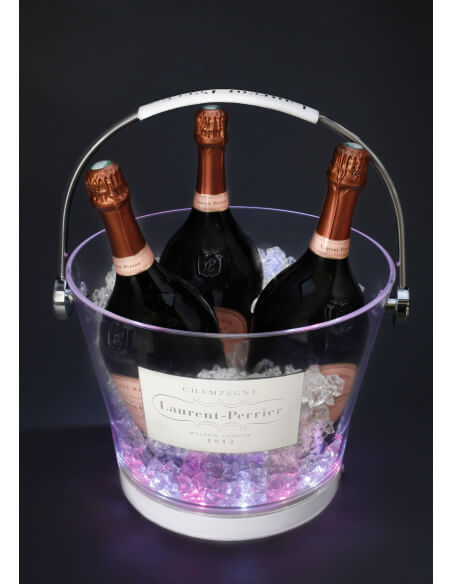 Laurent-Perrier Eiskübel Plexiglass LED