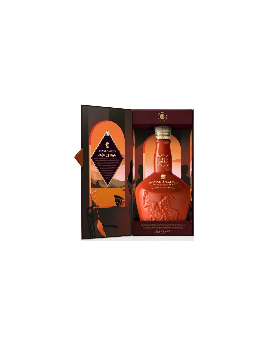 Royal Salute 21 ans Blended Scotch Whisky - 70cl - 40°   -  Shopping et Courses en ligne, livrés à domicile ou au bureau, 7j/7 à la  Réunion