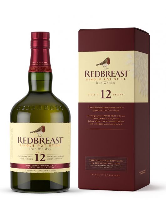WHISKY REDBREAST 12 years Single POT- 40% - 70 CL