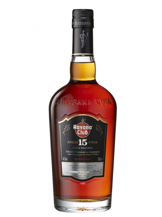 RUM HAVANA CLUB 15 AÑOS - 40% - 70 CL