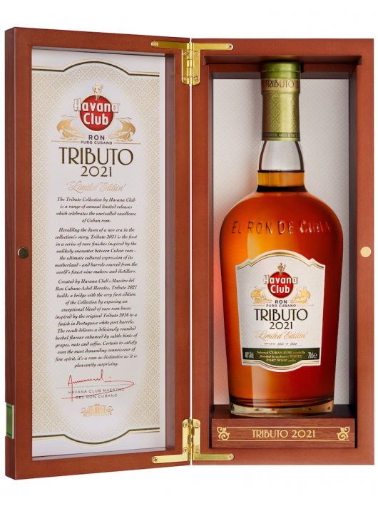 RUM HAVANA CLUB TRIBUTO 2021 - 40% - 70 CL