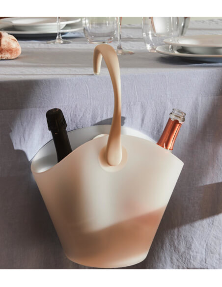 ALESSI SEAU à Glace 2 Bouteilles