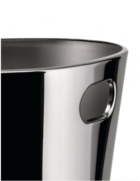 ALESSI Ice Bucket 1 Bottle Stainless Steel 18/10 Brilliant