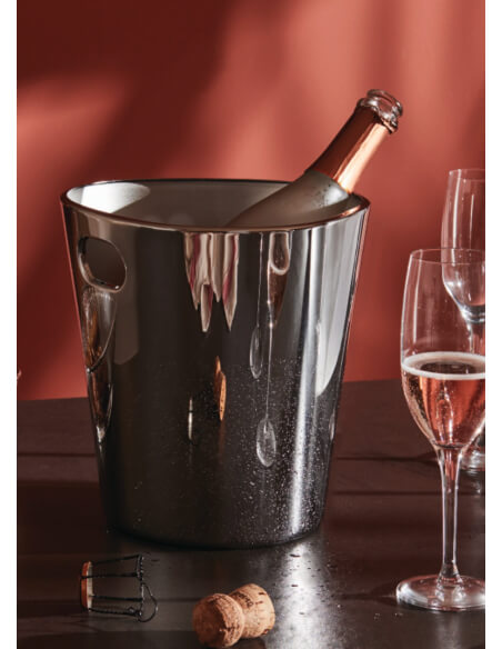 ALESSI SEAU à Glace 1 Bouteilles inox 18/10 Brillant