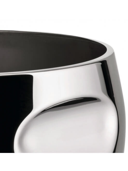 ALESSI EISEIMER 1 Flaschen Edelstahl 18/10 Brillant