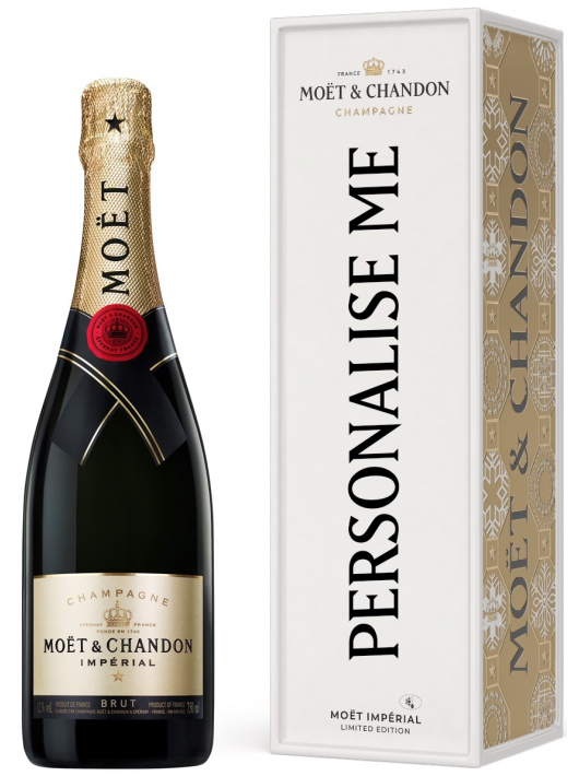 Moët & Chandon Brut Impérial Metal Giftbox "Personnalise Me" - 75 CL