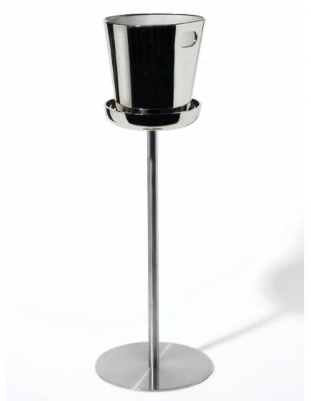 ALESSI Eimerhaltersäule Edelstahl 18/10 BRILLANT