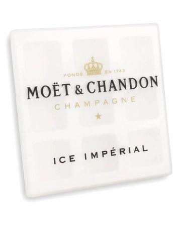 Moët & Chandon Ice cube mould with Moët logo engrave