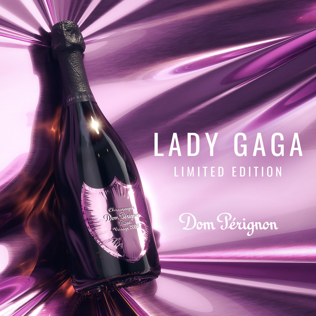 Dom Perignon Lady Gaga Bottle