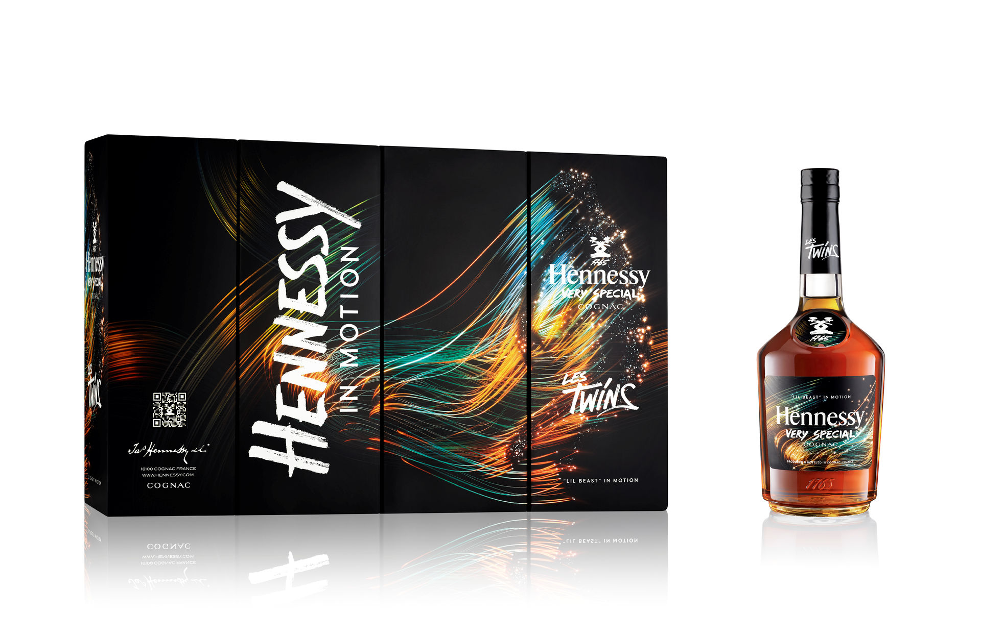 Hennessy Les Twins Giftobx packaging